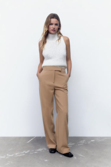 Pantalon tailleur droit